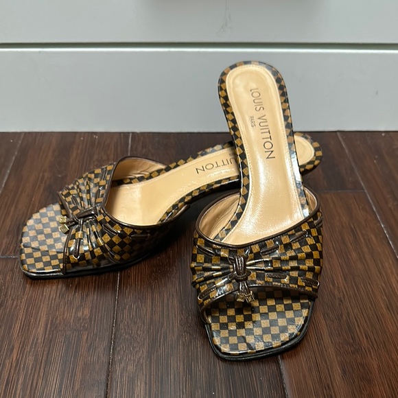 Louis Vuitton low heel Mules - Picture 1 of 8